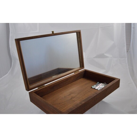 Sweet Briar College Custom Hand Painted Walnut Mirror Box by Eglomisé Design LLC - Picture 3 of 16